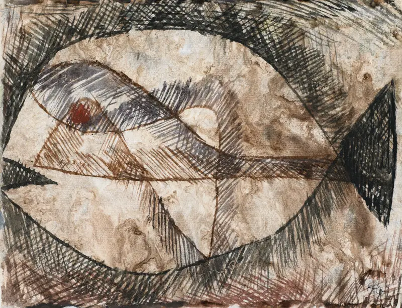 Abstract Fish by Paul Klee